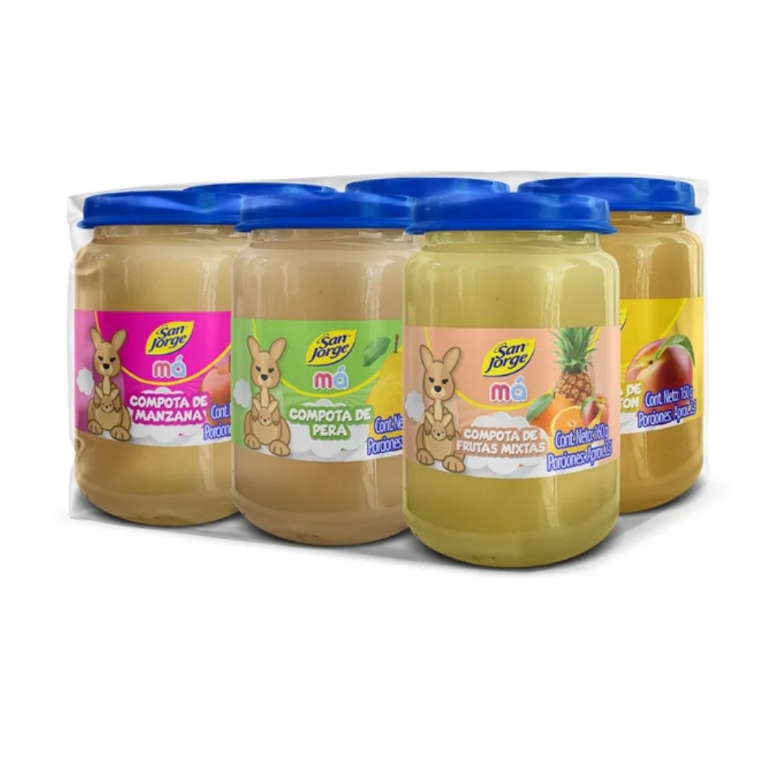 COMPOTA SAN JORGE 150 GR FRUTAS