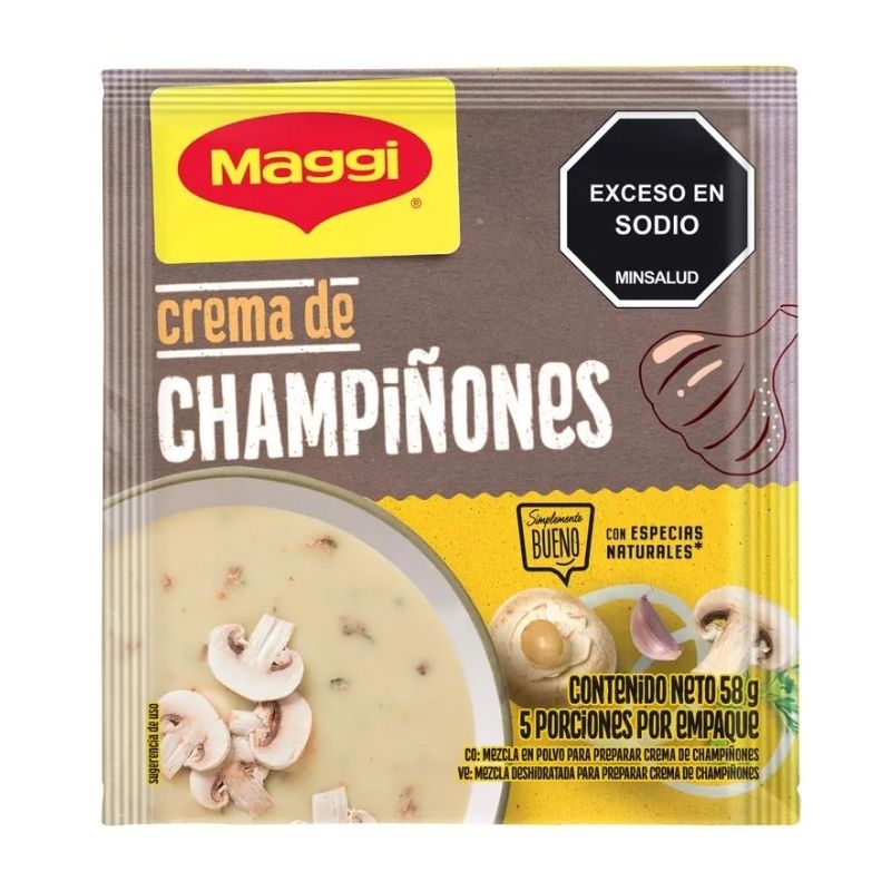 CREMA MAGGI CHAMPINONES 58 GR