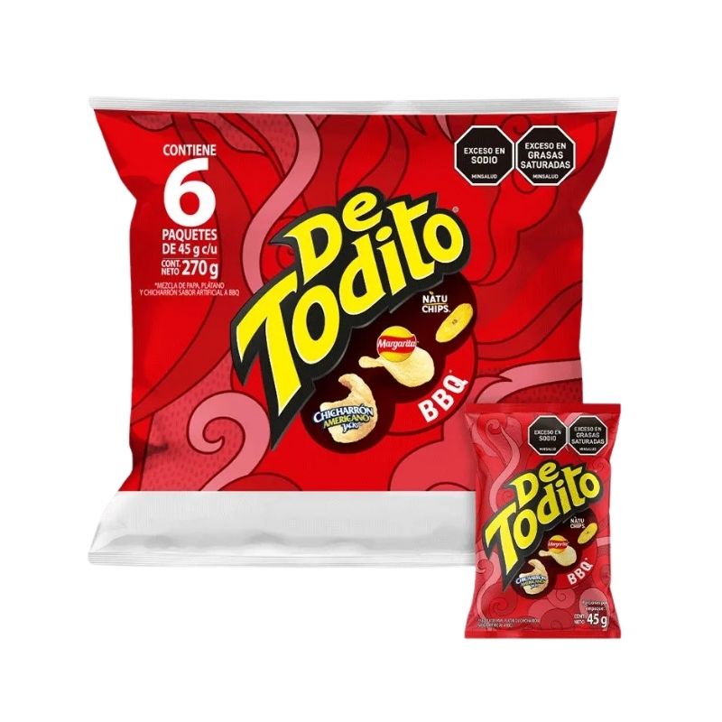 DETODITO BBQ X 6