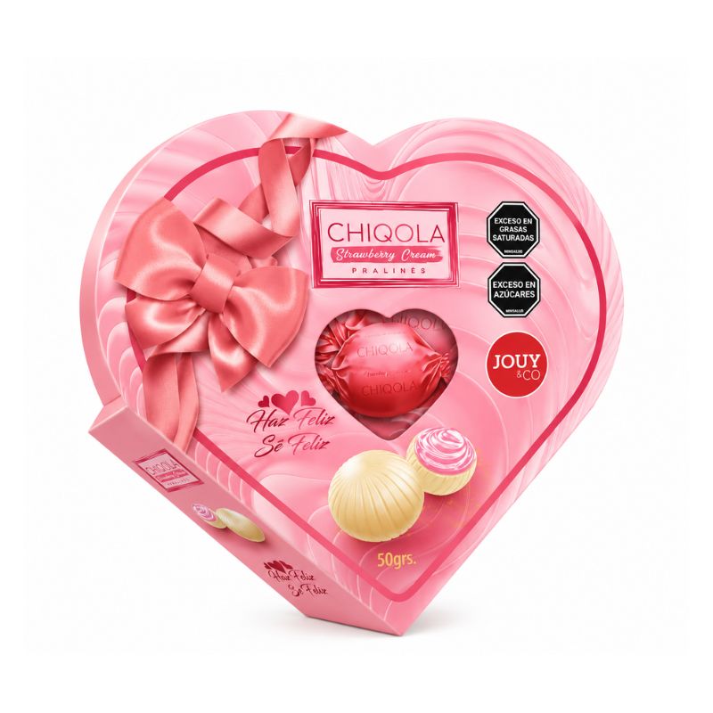 ESTUCHE MINI CORAZON FRESA 50 GR JOUY