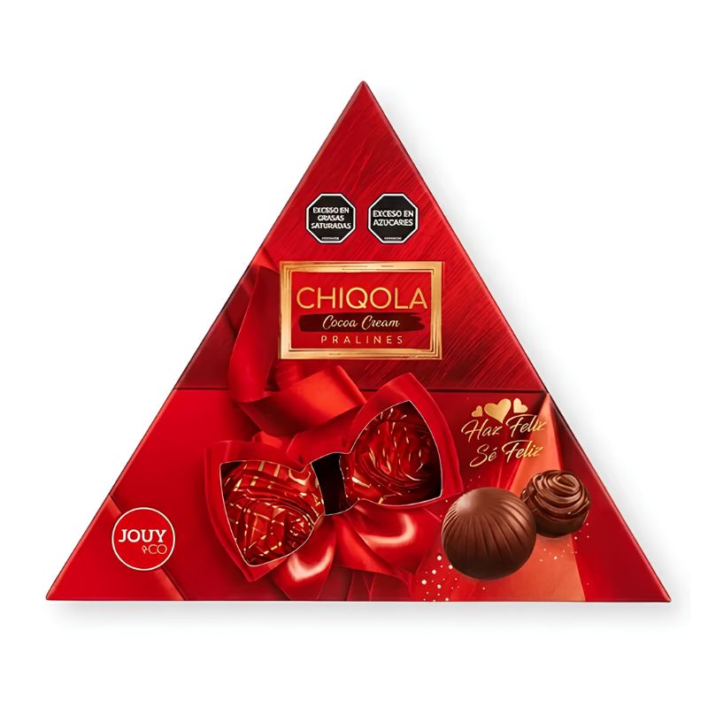 ESTUCHE MINI TRIANGULO CACAO 50 GR JOUY