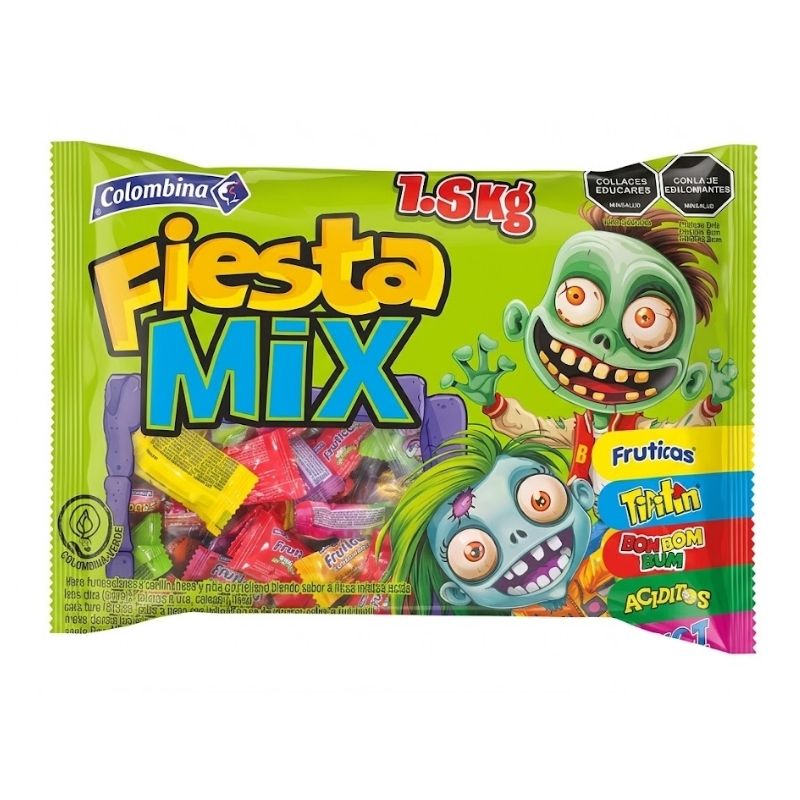 FIESTA MIX HALLOWEN TRAD 1502 GR COLOMBINA