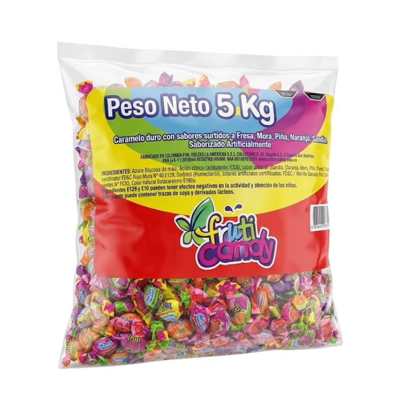 FRUTICANDY SURTIDO GRANEL 5 KG AMERICANA