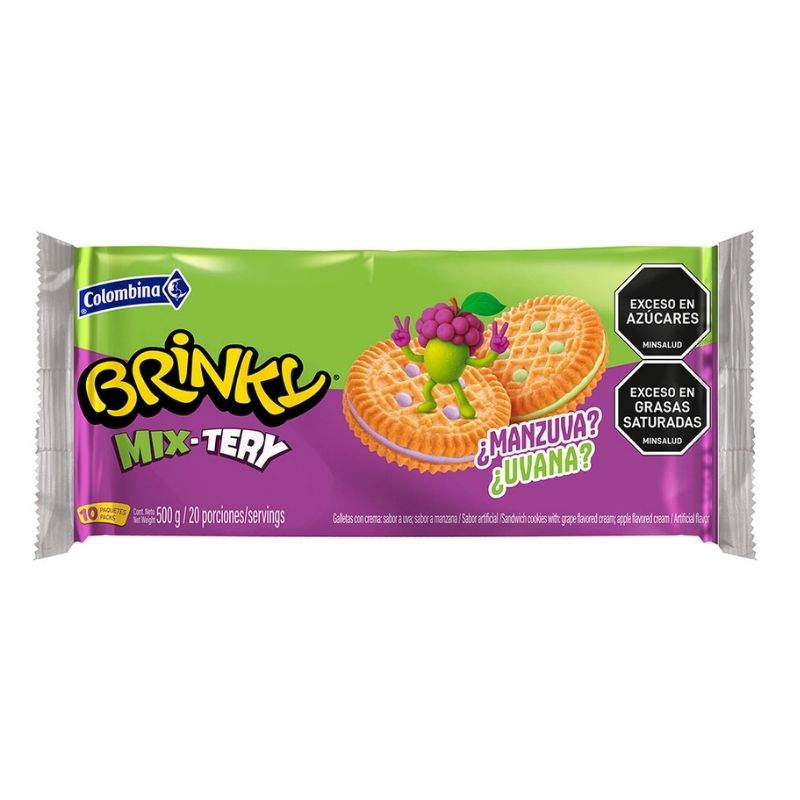 GALLETA BRINKY 6 X 10 U MIXTERY COLOMBINA