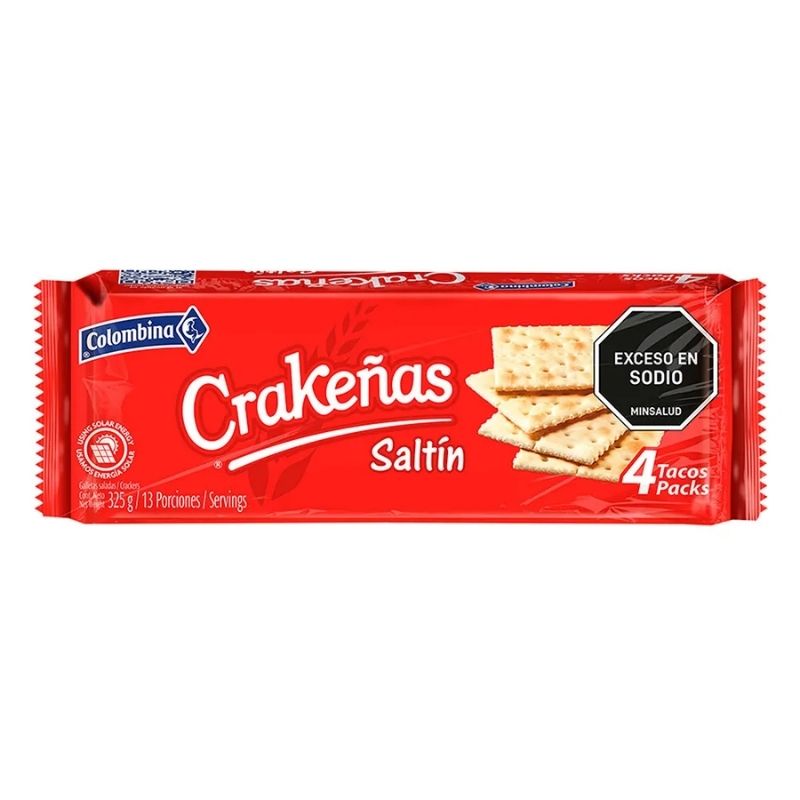 GALLETA CRAKENAS SALTIN 4 TACOS 325 GR