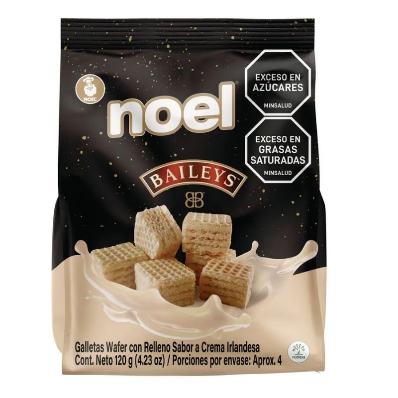 GALLETA NOEL WAFER CUBITOS BAILEYS 120 GR