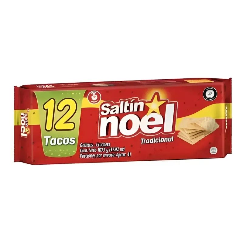 GALLETA SALTIN NOEL TACO 960 X 12 U