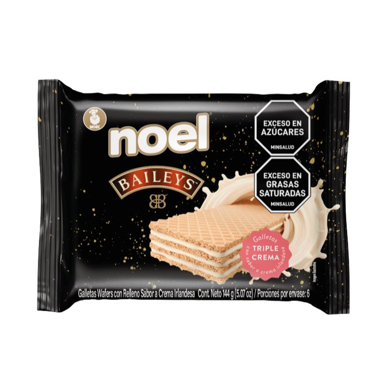 GALLETA WAFER BAILEYS 144 GR X 6 U