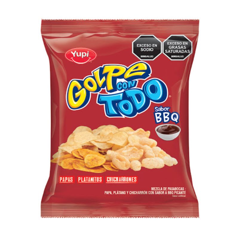 GOLPE FAMILIAR 140 GR BBQ YUPII