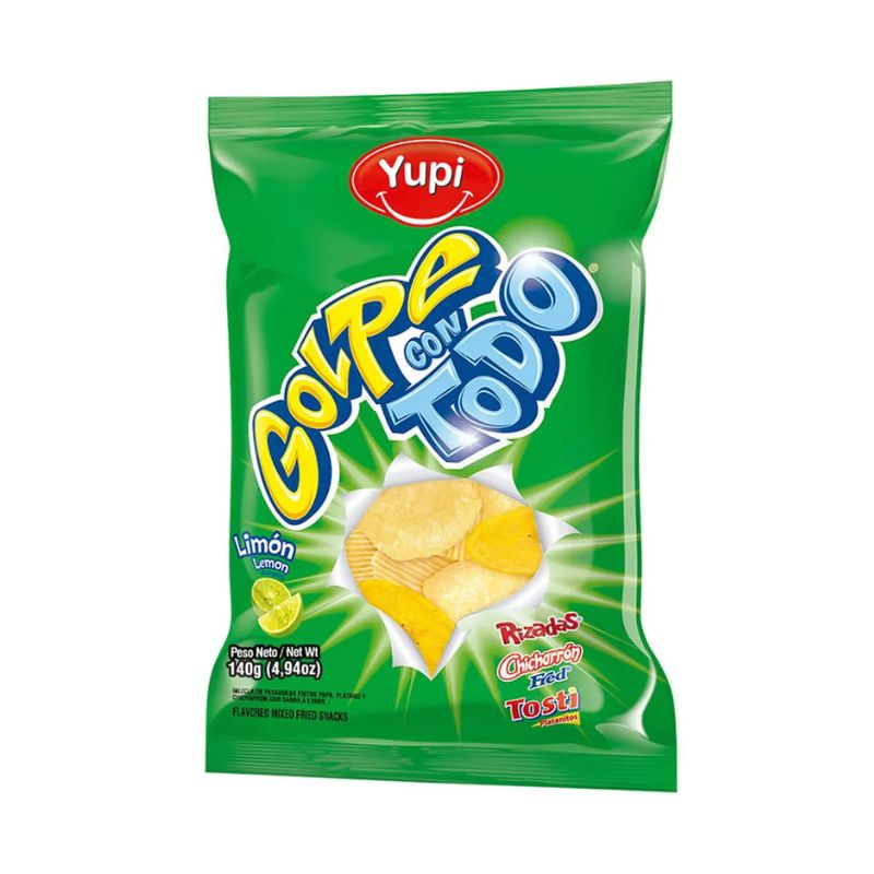 GOLPE FAMILIAR 140 GR LIMON YUPI