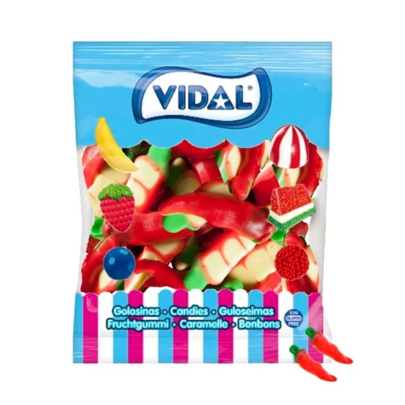 GOMA CHILITOS RELLENOS KILO VIDAL