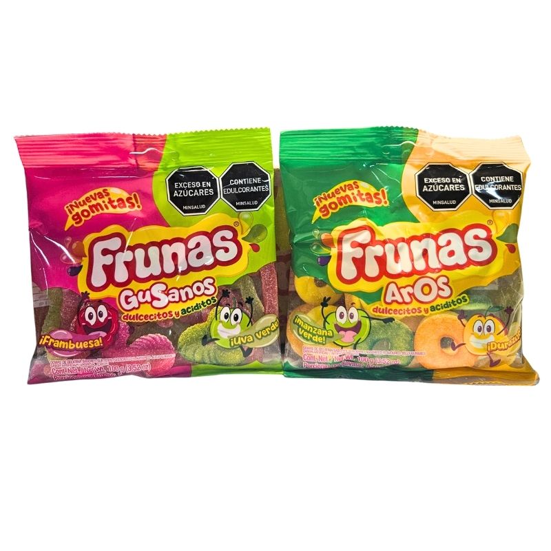 GOMA FRUNAS 100 GR GUS/AROS ALDOR