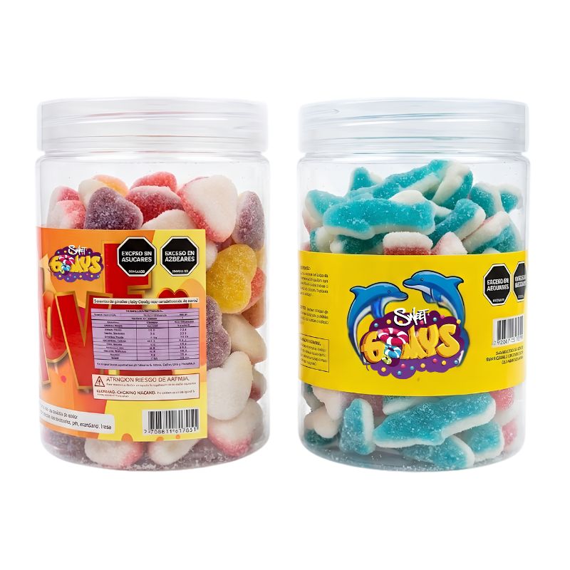 GOMA GUMYS 500 GR TARRO DELF-CORAZ-