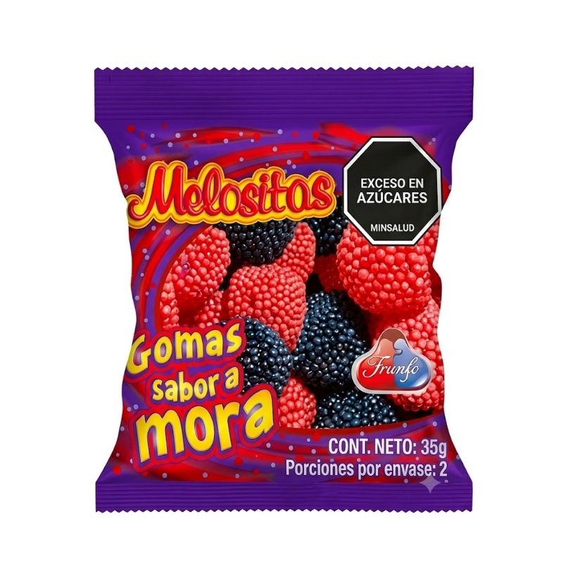 GOMA MORA MELOSITA 35 GR X 12 U