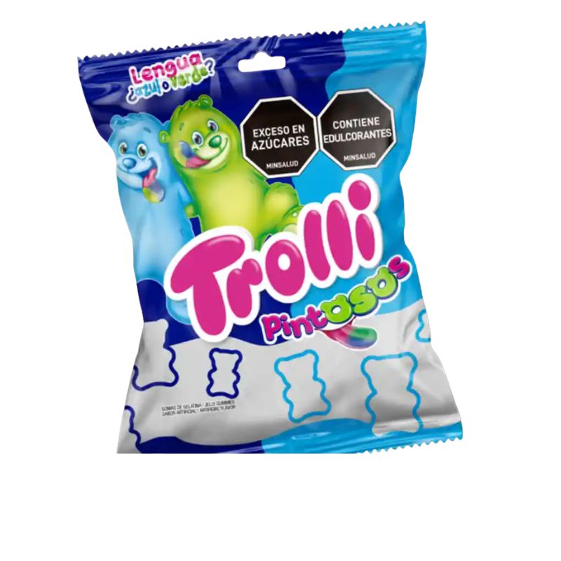 GOMA TROLLI PINTOSOS 40 GR ALDOR