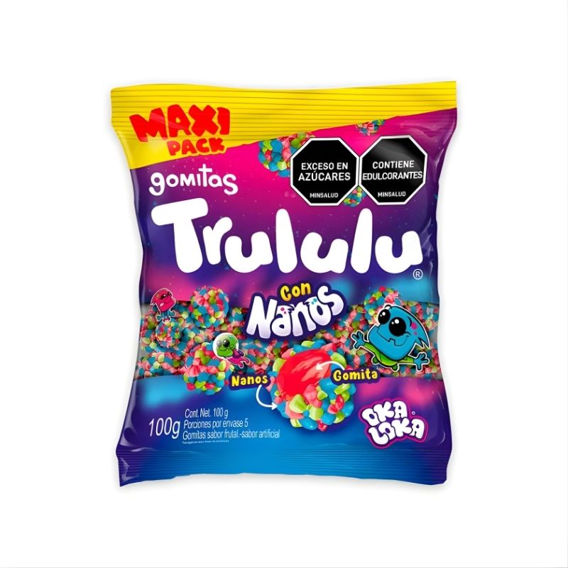 GOMA TRULULU NANOS 100 GR X 24 U