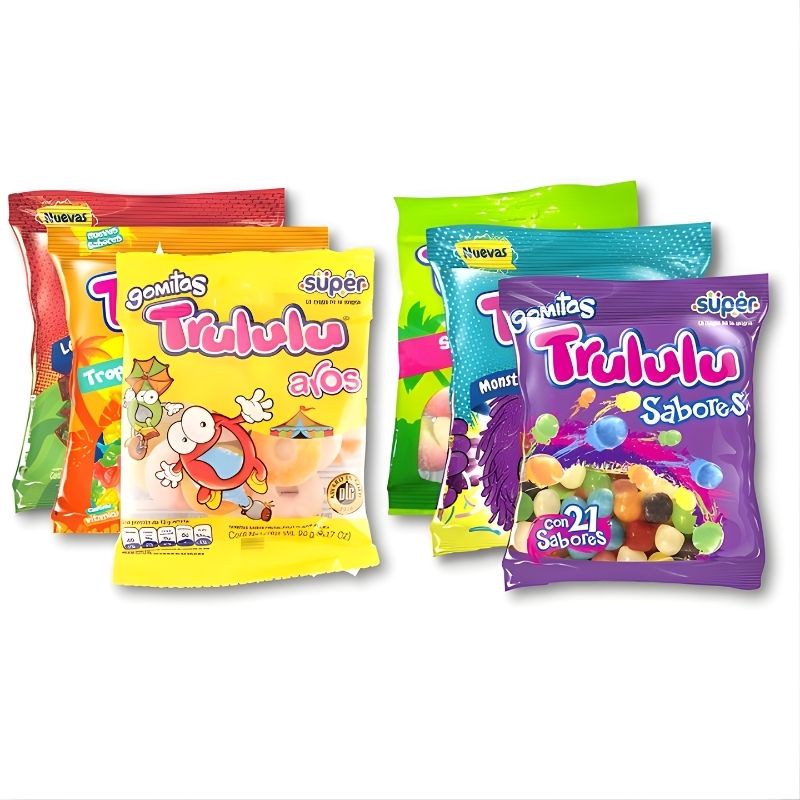 GOMA TRULULU SURTIDA 35 GR X 24 U