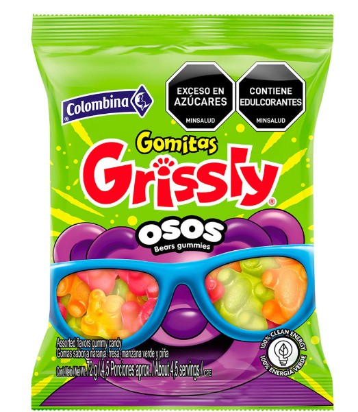 GOMA GRISLY OSOS 70 GR
