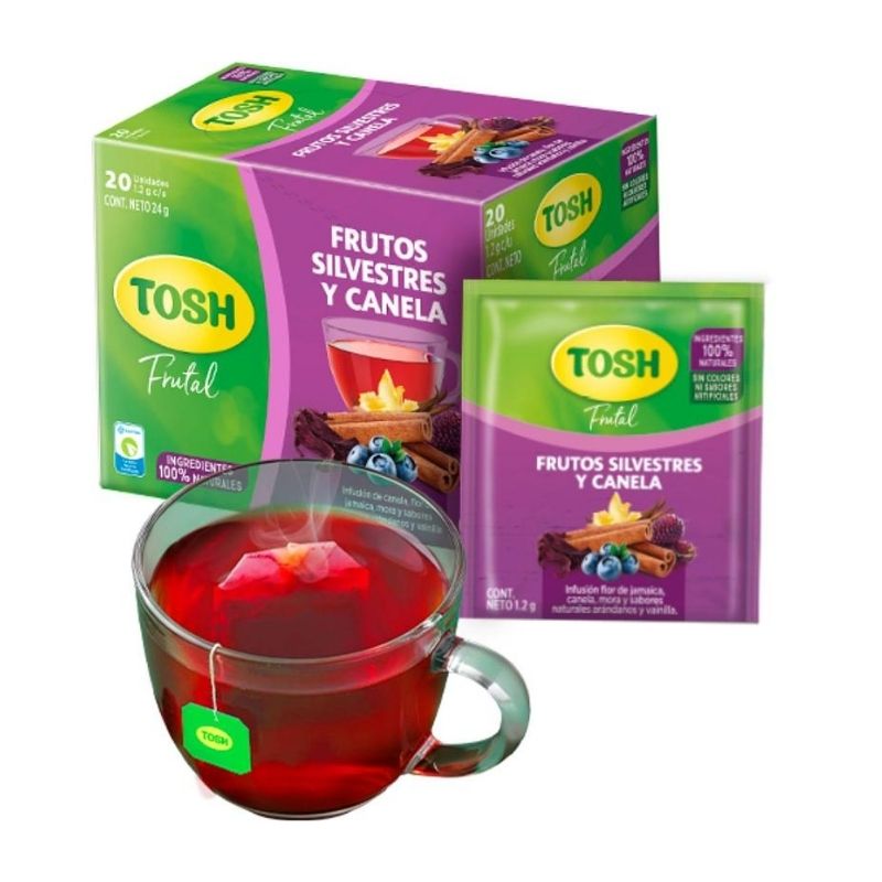 INFUSION TOSH FRUTOS SILVESTRES X 20 U
