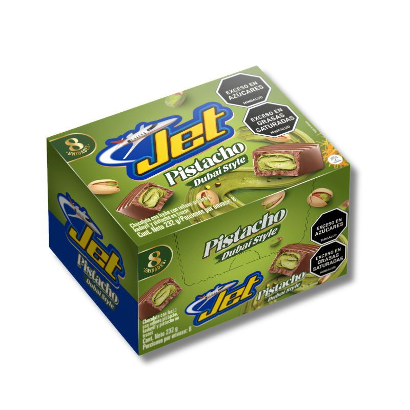 CHOCOLATINA JET DUBAI 29 GR X 8 U