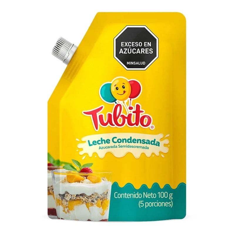 LECHE CONDENSADA TUBITO 100 GR X 12 U DOY PACK