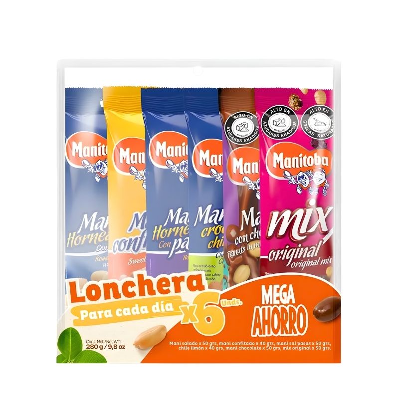 LONCHERA MANITOBA X 6 U