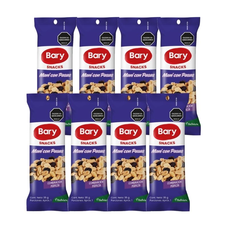 MANI BARY SAL Y PASAS 35 GR X 8 U