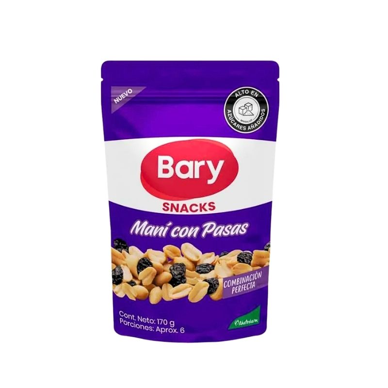 MANI BARY SAL Y UVAS  X 170 GR
