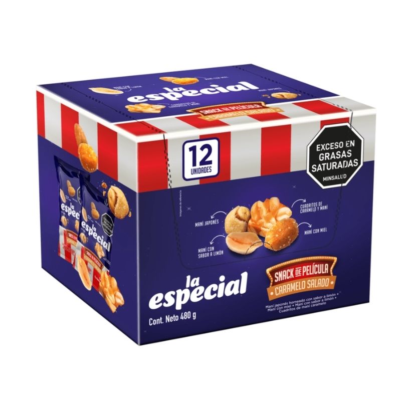 MANI ESPECIAL CARAMEL SAL X 12 U