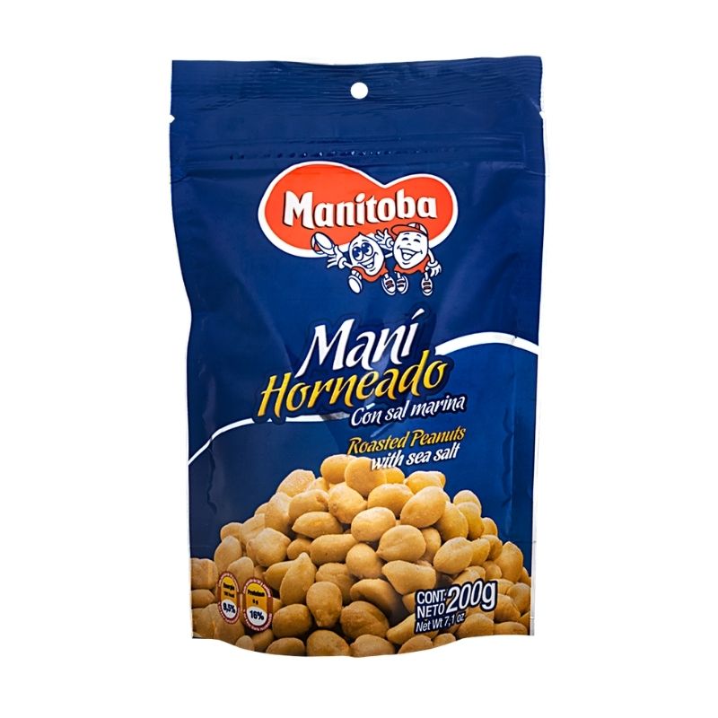 MANI SALSADO DOY PACK 200 GR MANITOBA
