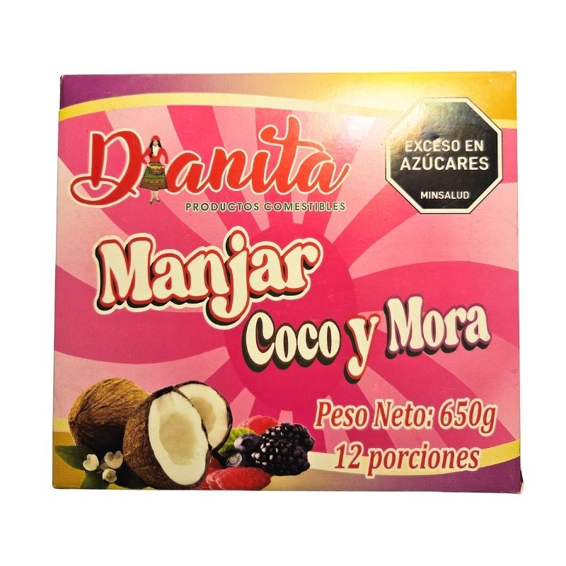 MANJAR DIANITA MORA COCOX 12 U