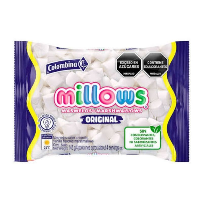 MASMELOS MILLOWS BLANCO 145 GR