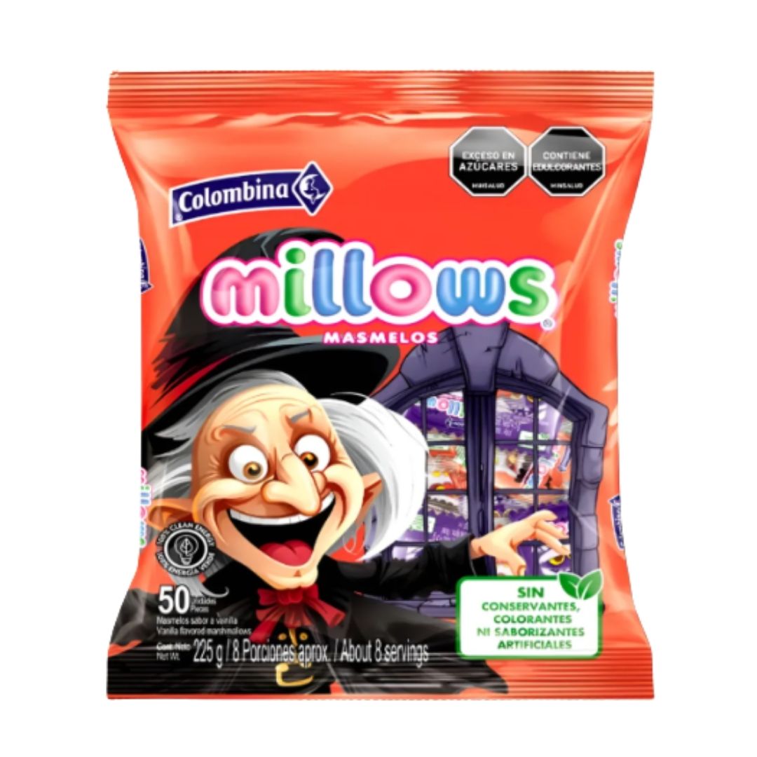 MASMELOS MILLOWS HALLOWEN X 50 U