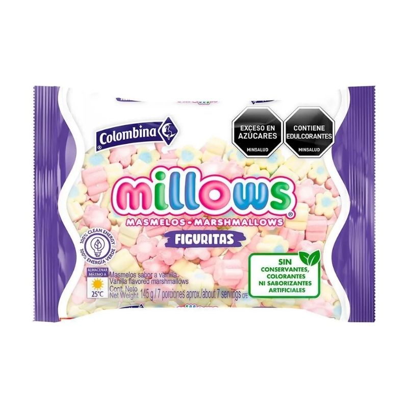 MASMELOS MILLOWS MARGARITA 145 GR