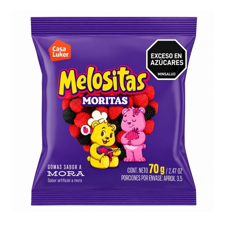 MELOSITAS MORITAS X 70 GR CASA LUKER