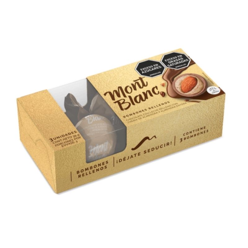 MONT BLANC BOMBON ALMENDRA 26 GR X 2 U