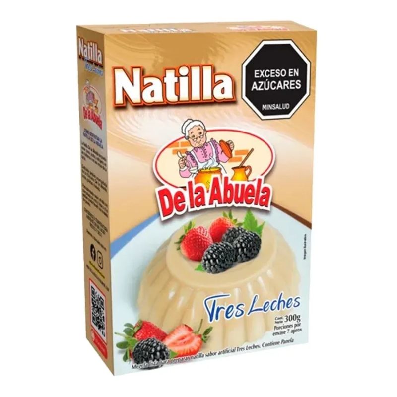 NATILLA DE LA ABUELA TRES LECHES 300 GR
