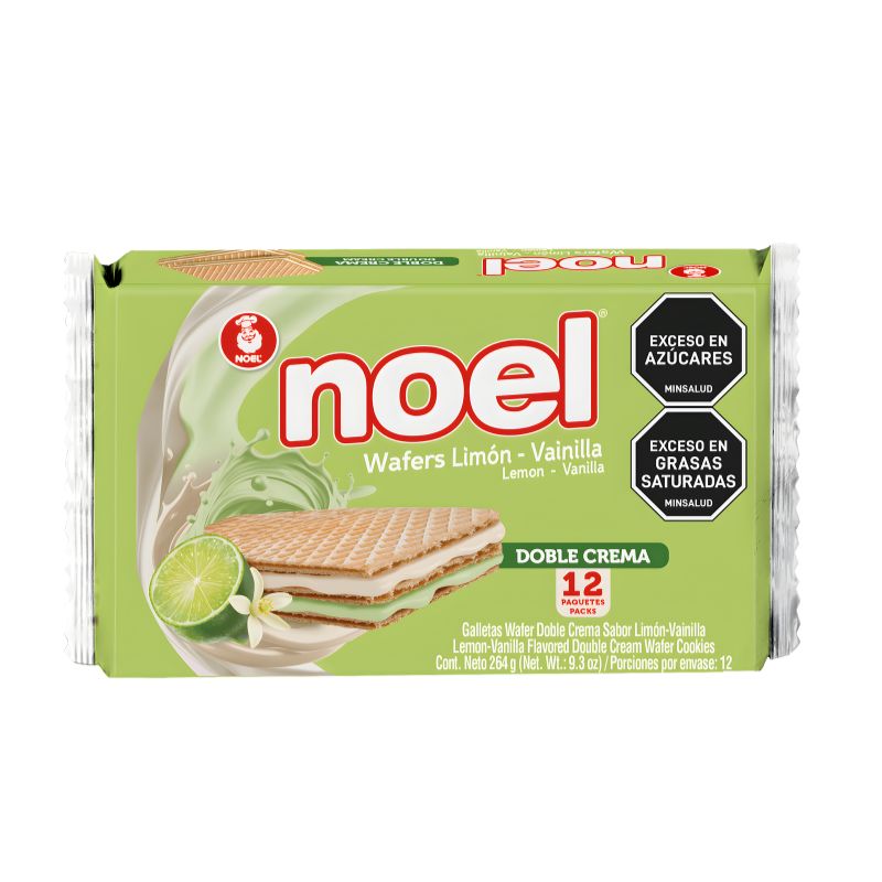 GALLETA WAFER NOEL LI-VA 264 GR X 12