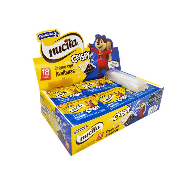 NUCITA CRISPY X 18 UN