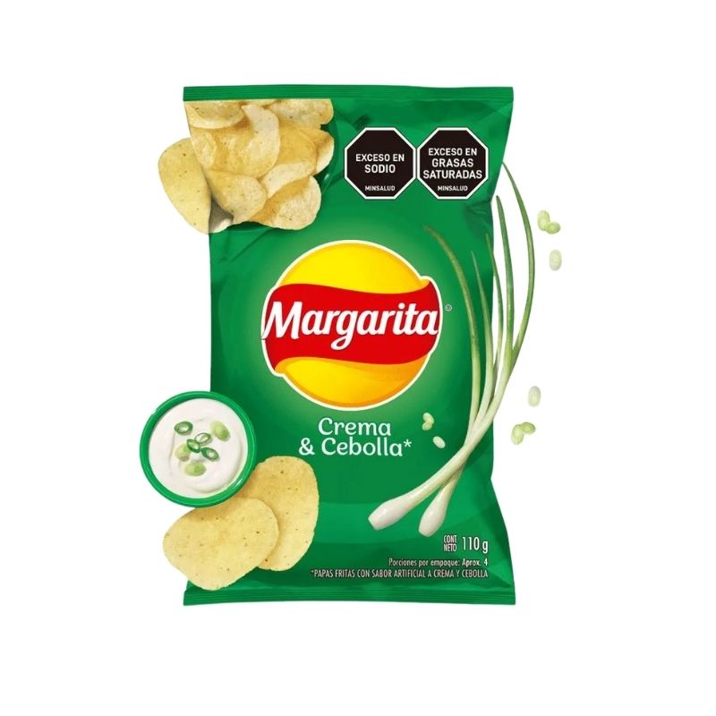 PAPA MARGARITA CREMA CEBOLLA 110 GR