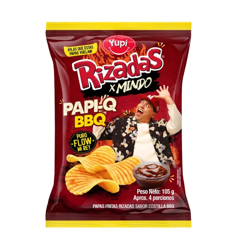 PAPA RIZADAS MINDO 105 GR YUPI