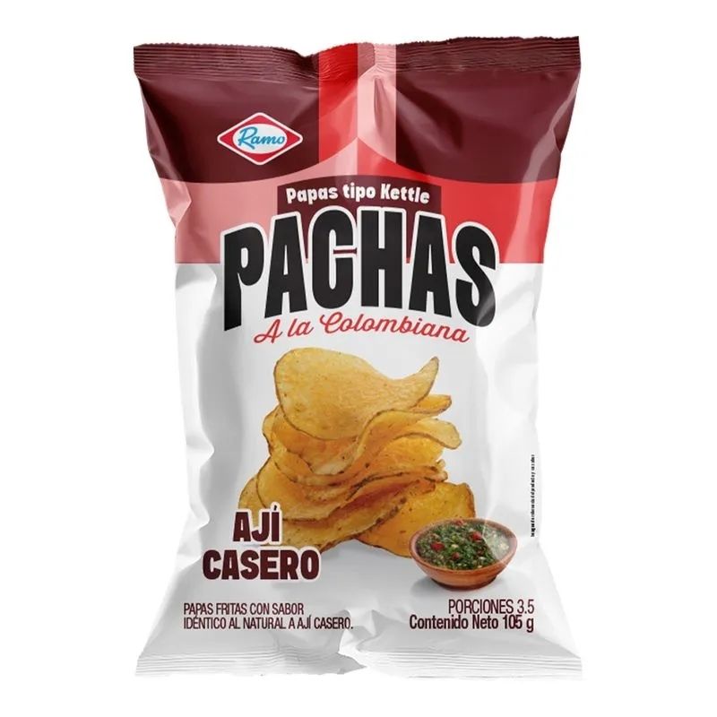 PAPAS PACHAS AJI CASERO 105 GR RAMO