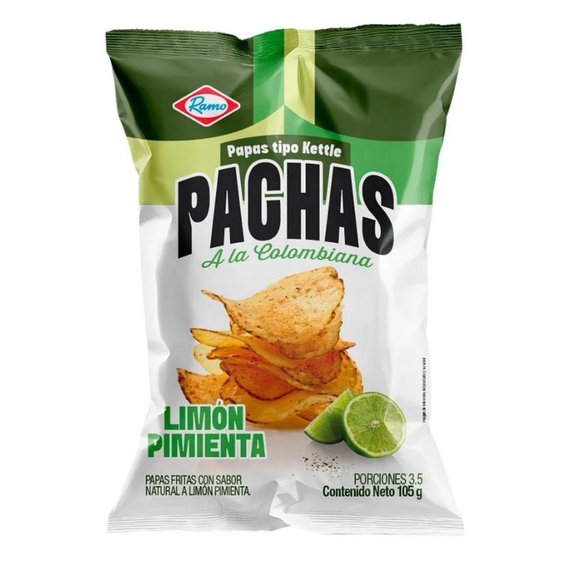 PAPAS PACHAS LIMON-PIMIENTA 105 GR RAMO