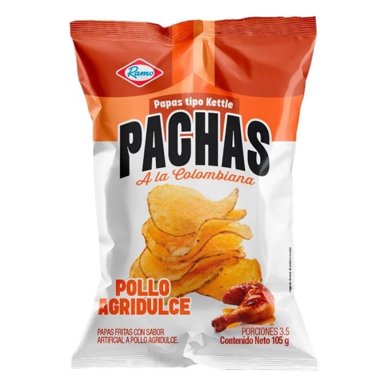 PAPAS PACHAS POLLO AGRIDULCE 105 GR RAMO