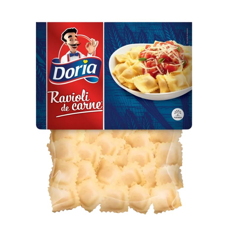 PASTA DORIA RAVIOLI CON CARNE X 250