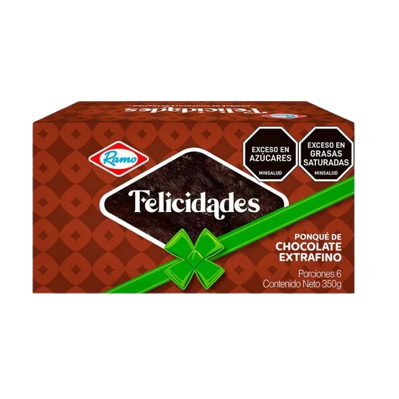 PONQUE FELICIDADES RAMO 350 GR CHOCOLATE