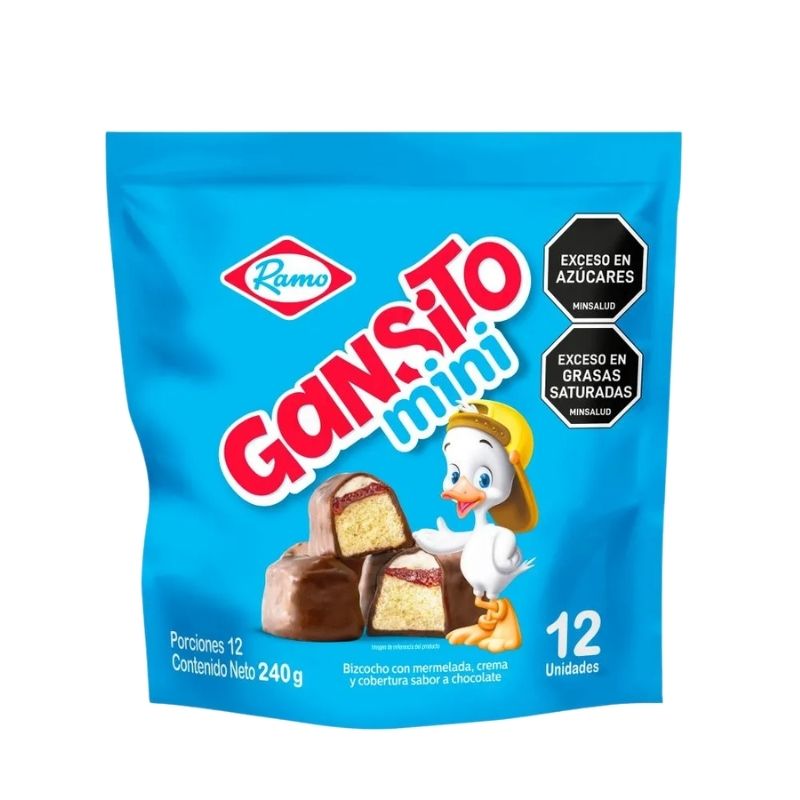 PONQUE GANSITO MINI X 12 U RAMO