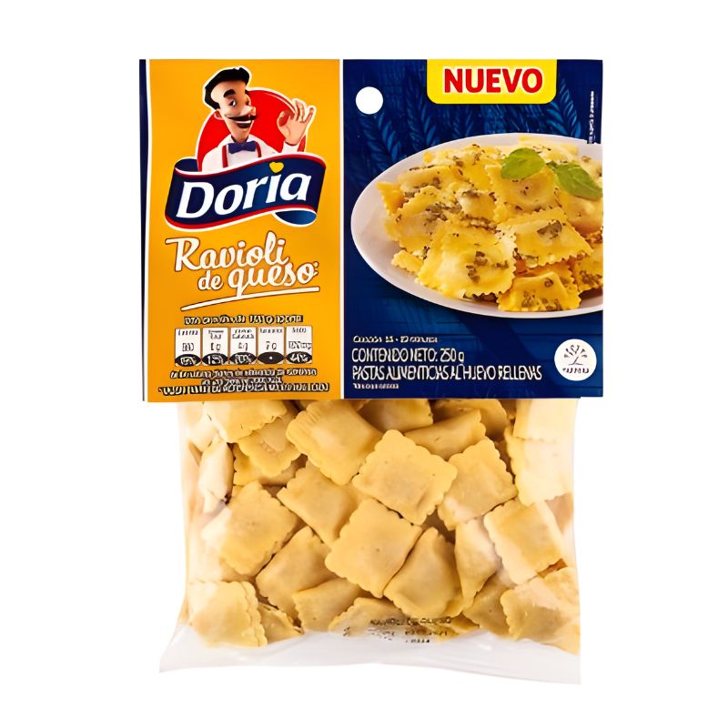 PASTA DORIA RAVIOLI QUESO X 250