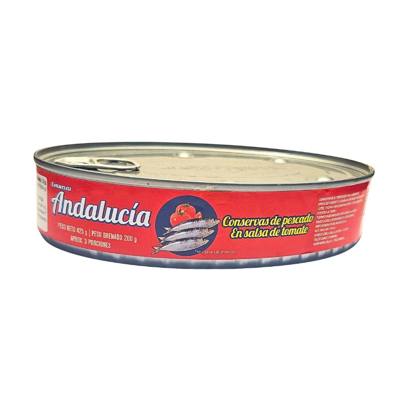SARDINA ANDALUCIA TOMATE 425 GR