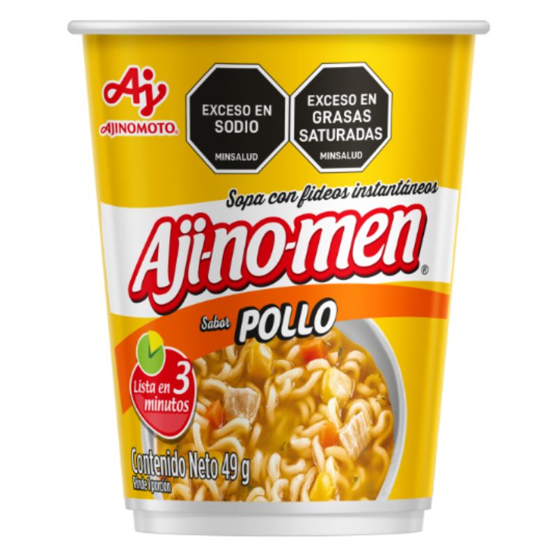 SOPA INST AJINOMEN 49 GR POLLO VASO
